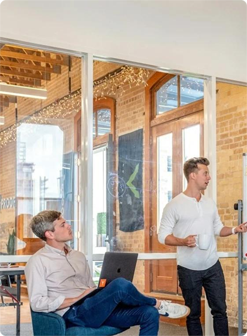 RevRabbit team collaborating on B2B growth strategy