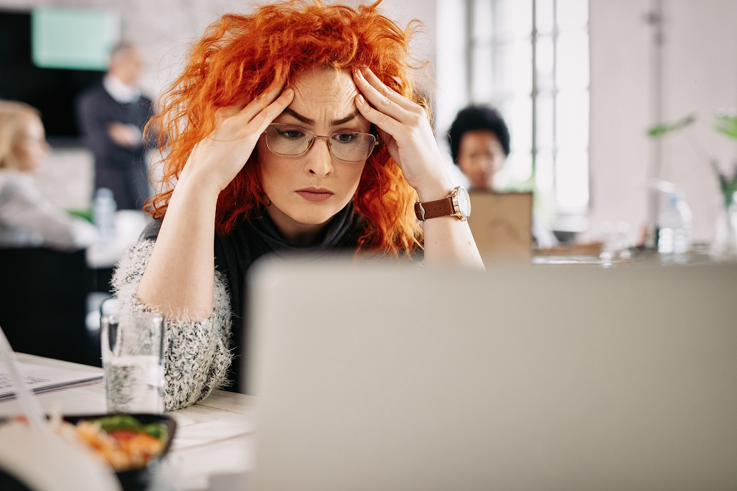 Professional overwhelmed by manual sales work
